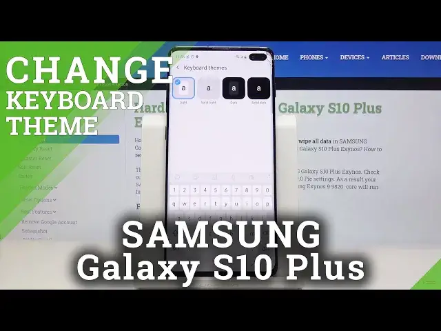 Video thumbnail for How to Change Keyboard Theme in SAMSUNG Galaxy S10 Plus – Refresh Keyboard Look