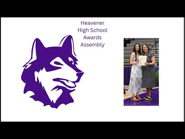 Video thumbnail for Heavener High School awards assembly
