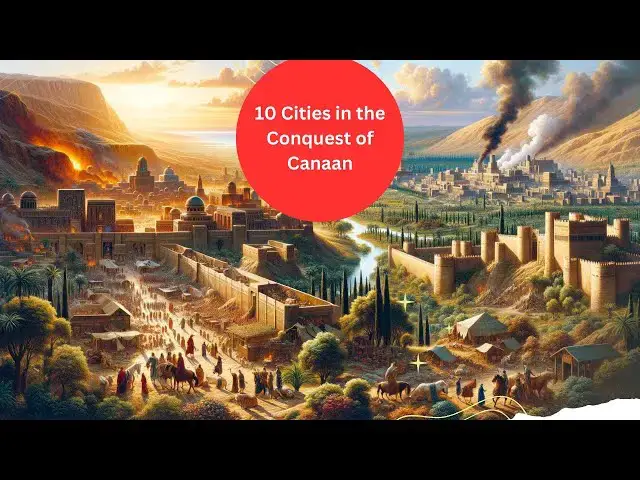 Video thumbnail for 10 Cities in the Conquest of Canaan