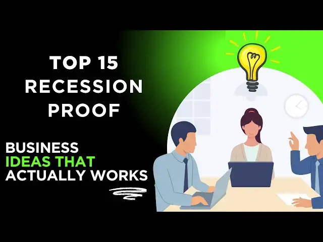 'Video thumbnail for Top 15 Recession-Proof Business Ideas You Can Start Today That Actually Work'