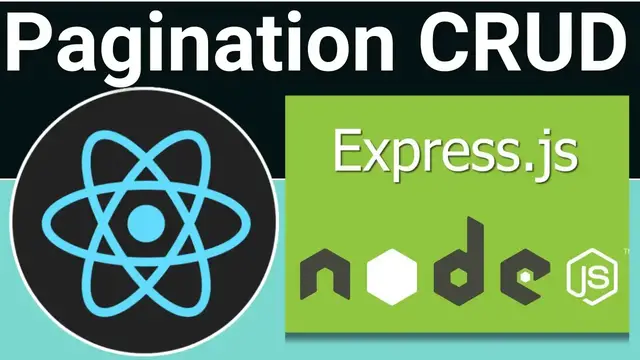 Video thumbnail for React 18 Image CRUD With Pagination Using react-paginate Library in Node.js & Express Using Multer