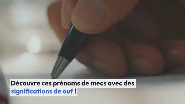 Video thumbnail for 15 prénoms de garçons avec une signification étonnante