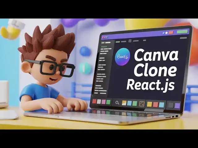 Video thumbnail for React.js Canva Clone Image & PDF Graphics Editor Using Fabric.js & Canvas in Browser
