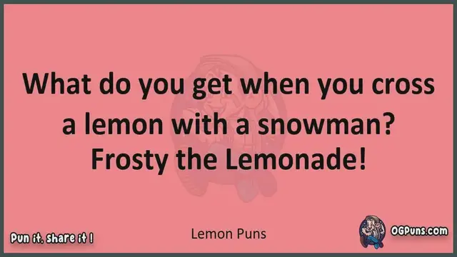 Video thumbnail for Lemon - Jokes, Puns, Wordplays, and Laughter