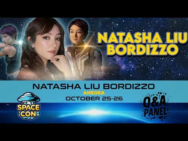 Video thumbnail for Natasha Liu Bordizzo on Sabine & Ezra, Rebels Callbacks, & Working With Dave Filoni | Spacecon 2025