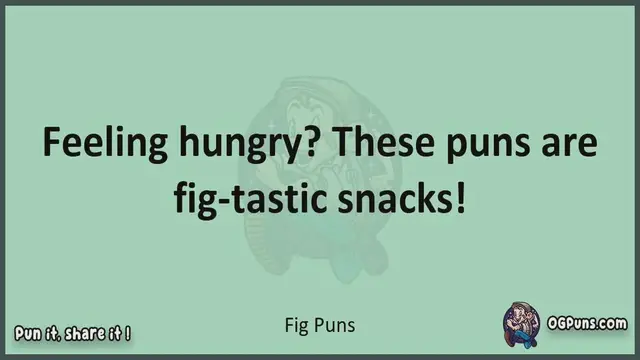 Video thumbnail for Fig - Jokes, Puns, Wordplays, and Laughter