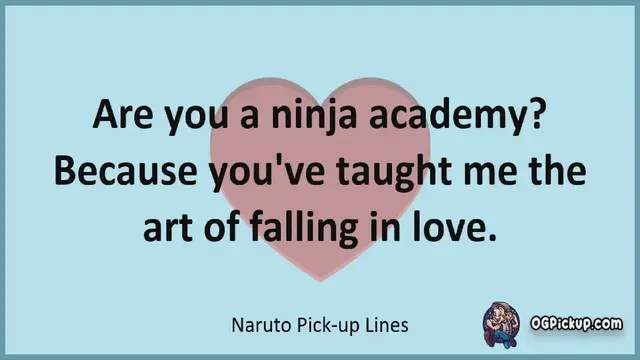 Video thumbnail for Naruto - Pickup-Lines & Rizz for Him & for Her