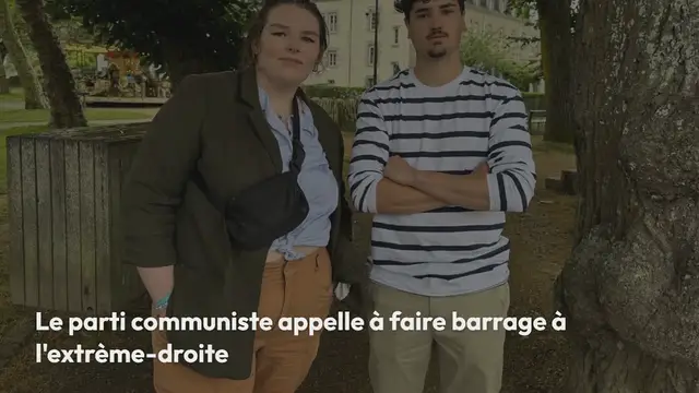 Video thumbnail for Législatives 2024 (4è). Le parti communiste appelle à faire barrage à l’extrème-droite
