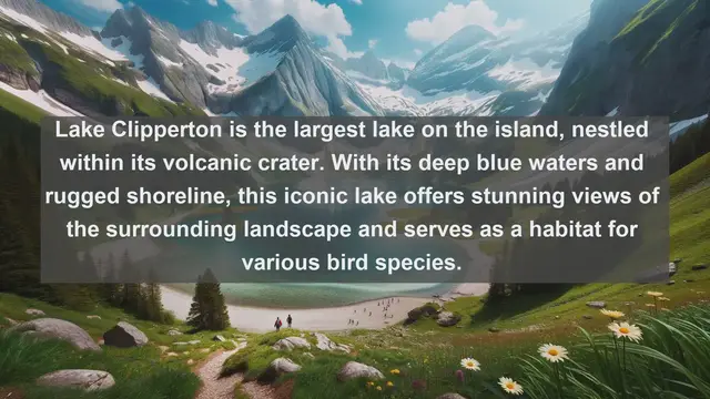 Video thumbnail for Exploring Paradise: Top 10 Spectacular Lakes in Clipperton Island