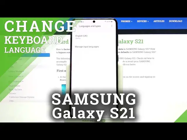 'Video thumbnail for How to Change Keyboard Language on SAMSUNG Galaxy S21 – Keyboard Settings'