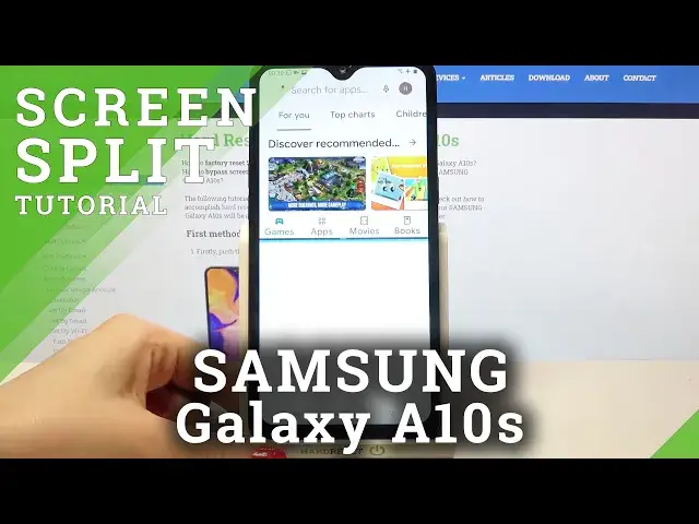 'Video thumbnail for How to Split Screen in SAMSUNG Galaxy A10s – Use Two Apps at the Same Time'