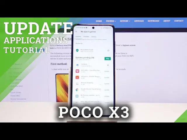 Video thumbnail for How to Update Apps in POCO X3 – Download Newest App Version