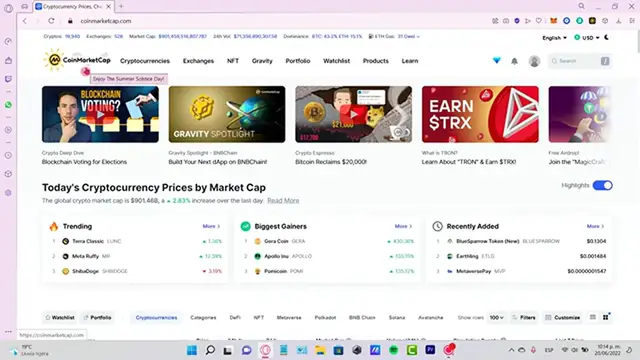 Video thumbnail for Coin Marketcap Address Hunt: How To Find Any Contact Address on Coinmarketcap (VERY EASY!!!) - Your Quick Guide to Copying Wallets with Ease! 💼🔍