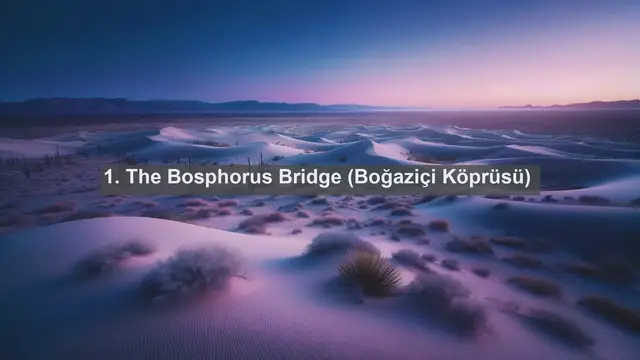 Video thumbnail for Bridging Cultures: Top 10 Famous Bridges in Türkiye