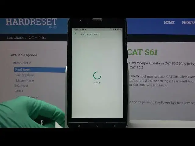 Video thumbnail for How to Manage Apps Permissions in CAT S61?
