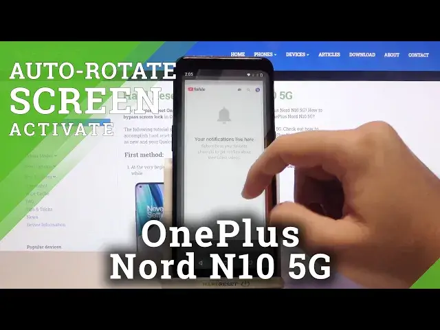 'Video thumbnail for How to Activate Auto Rotate Screen on OnePlus Nord N10 5G'