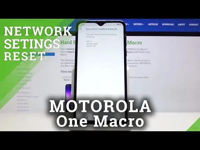 Video thumbnail for How to Reset Network Settings in MOTOROLA One Macro – Reset Network Customization