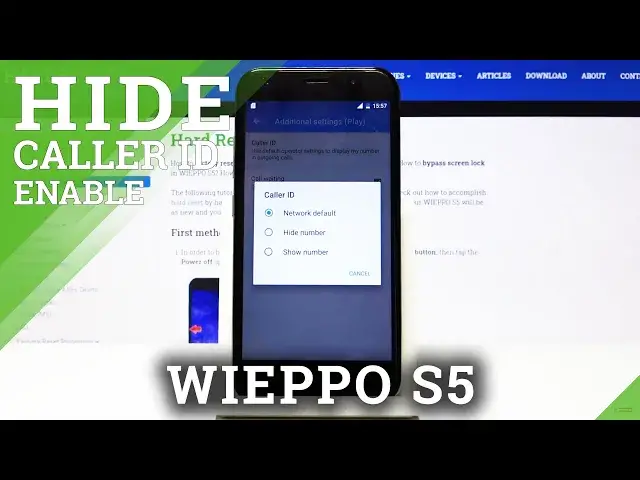 Video thumbnail for How to Make Your Number Private in Wieppo S5 - Hide or Show Caller ID