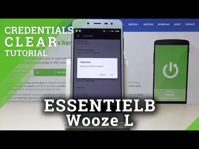 'Video thumbnail for How to Clear Credentials in ESSENTIELB Wooze L – Delete Certificates'