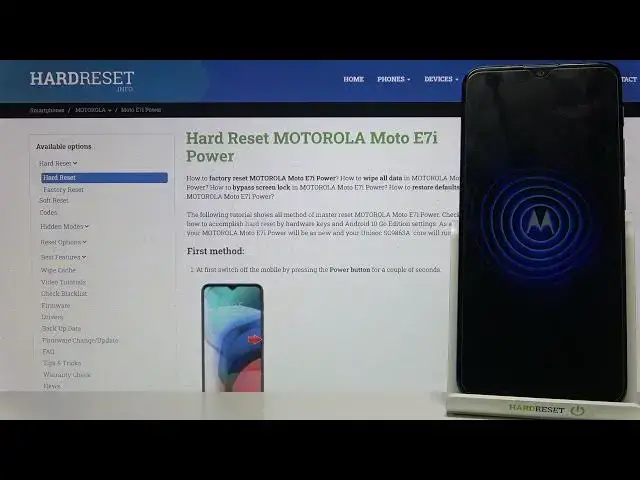 Video thumbnail for MOTOROLA Moto E7i Power and Connection Settings - Connect Device to Wi-Fi Network