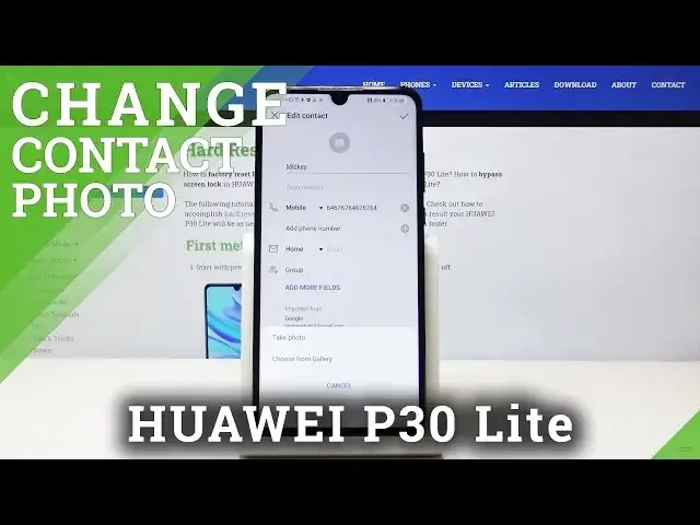 'Video thumbnail for How to Add Photo to Contact on HUAWEI P30 Lite'