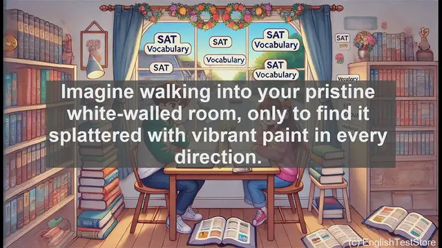 Video thumbnail for 5000 Must Know SAT Vocabulary - SAT Vocabulary: Understanding and Using 'Bedaub'