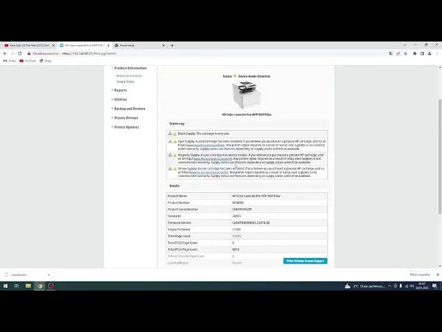 Video thumbnail for Master the EWS on Hp Color LaserJet Pro / Restarting Your HP LaserJet Pro in a Snap