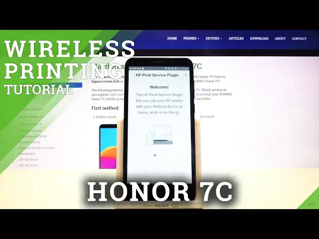 Video thumbnail for HUAWEI Honor 7C – Manage Printer Setting & Activate Wireless Printing Option