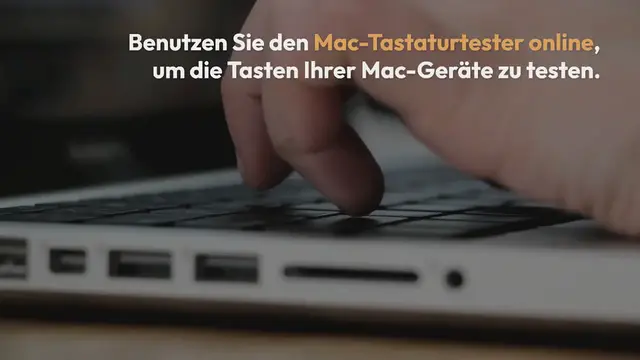 Video thumbnail for Mac Keyboard Tester | Testen Sie Ihre MacBook-Tasten