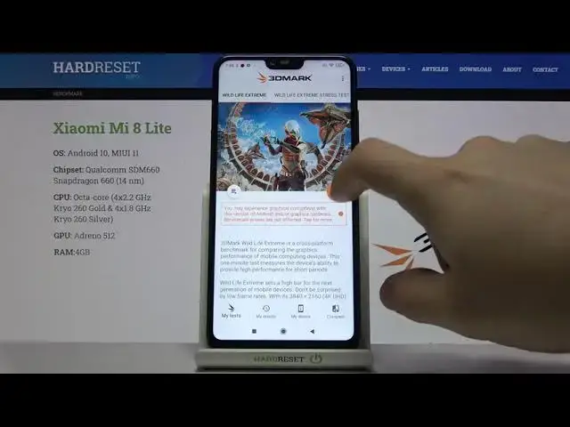 'Video thumbnail for Xiaomi MI 8 Lite - 3DMark Wild Life extreme Performance TEST'