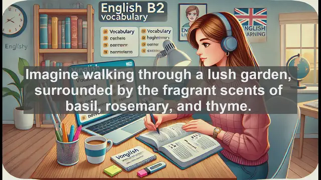 Video thumbnail for 1500 Must Know CEFR B2 Vocabulary - Herb: A Key Word for Advanced English Learners