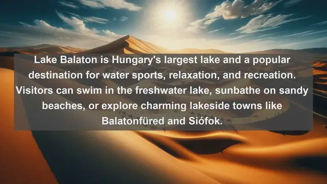 Video thumbnail for Unveiling Hungary's Natural Beauty: Top 10 Must-Visit Landscapes