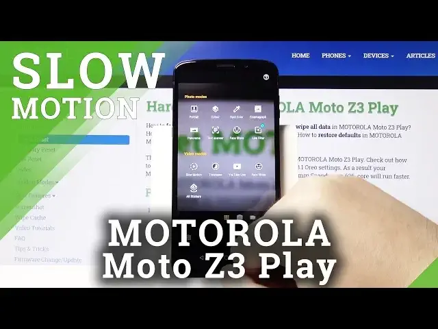 'Video thumbnail for How to Activate Slow Motion in Motorola Moto Z3 Play - Record Videos in Slow Motion'