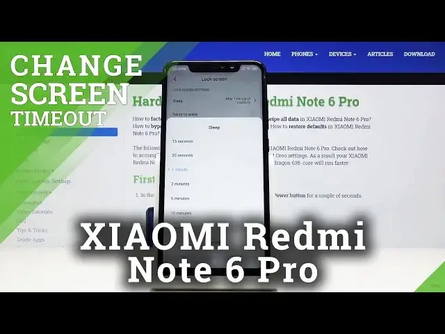 'Video thumbnail for How to Adjust Screen Timeout in Xiaomi Redmi Note 6 Pro – Change Sleep Time'