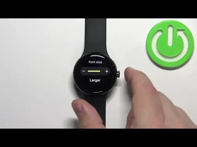 'Video thumbnail for How to Change Font Size on GOOGLE Pixel Watch - Adjust Font Size'
