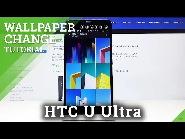 'Video thumbnail for How to Change Wallpaper in HTC U Ultra – Refresh Screen Look'