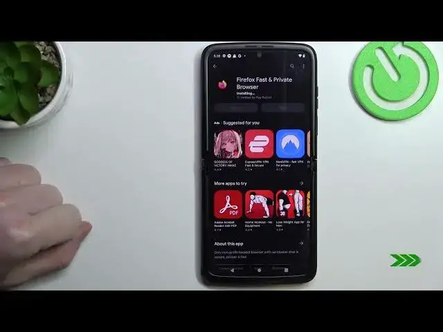 Video thumbnail for Motorola RAZR 2022 - How To Install Firefox Browser
