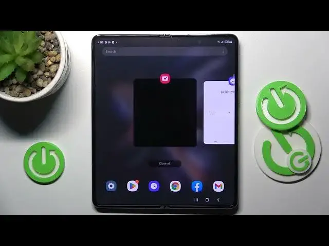 'Video thumbnail for How to Close Running Apps in SAMSUNG Galaxy Z Fold 4 – Close'
