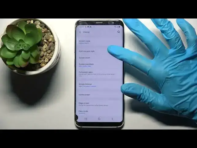 'Video thumbnail for How to Set Up the Font Size in SAMSUNG Galaxy S8 – Font Settings'
