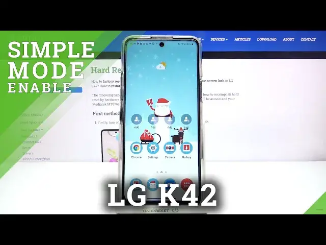 'Video thumbnail for Enable & Activate Easy Mode - LG K42'