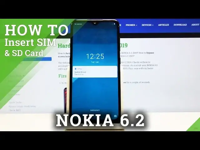 Video thumbnail for How to Insert Nano SIM and Micro SD Card in NOKIA 6.2 2019 – Install SIM & SD Card