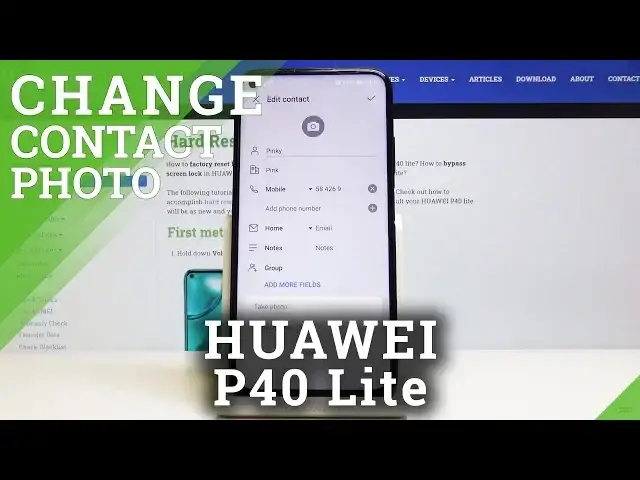 'Video thumbnail for How to Add Photo to Contact in HUAWEI P40 Lite – Personalize Number'