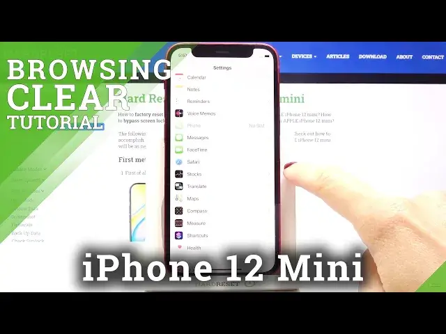 Video thumbnail for How to Clear Browsing Data on iPhone 12 mini – Reset Browser Settings