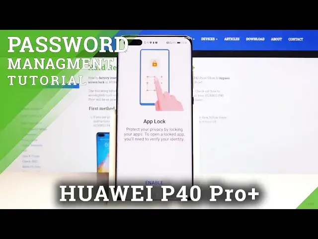 Video thumbnail for How to Set Up App Password on HUAWEI P40 Pro+ - Apps Lock