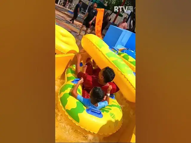 Video thumbnail for OPEN SPIRAL - WATER SLIDES | Escape Water Park #shorts #waterpark