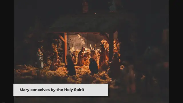 'Video thumbnail for The Gospel of Matthew - The Birth of Jesus the Messiah - Matthew Chapter 1 : 18 - 25'