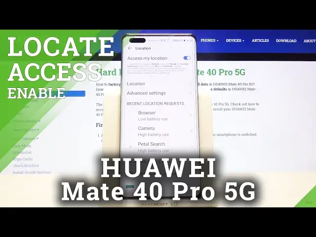 'Video thumbnail for How to Activate / Deactivate Location on HUAWEI Mate 40 Pro 5G – Geolocation'