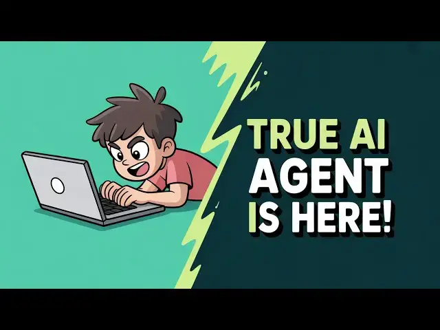 Video thumbnail for 🔥 BREAKING World's First TRUE AI Agent – Manus.im Makes Decisions & Takes Action WITHOUT You!