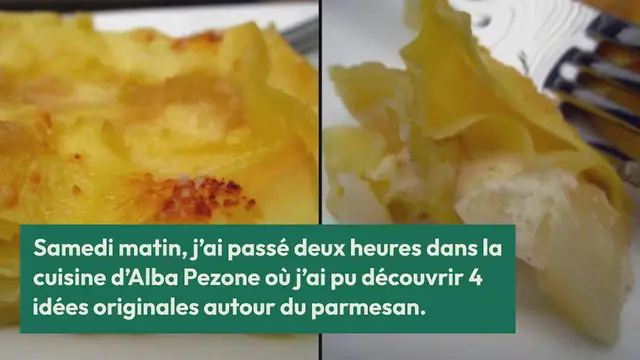 Video thumbnail for Quelques idées originales autour du parmesan avec Alba Pezone