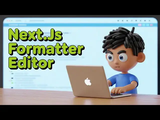 Video thumbnail for Build a Next.js Source Code Formatter & Image Exporter Editor in Browser Using html2canvas in TS
